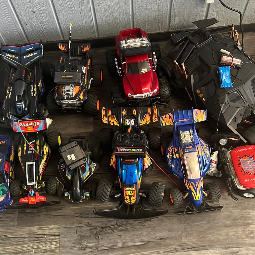 Radio Shack car Collection/ Dark Knight Rises Batmobile best offer
